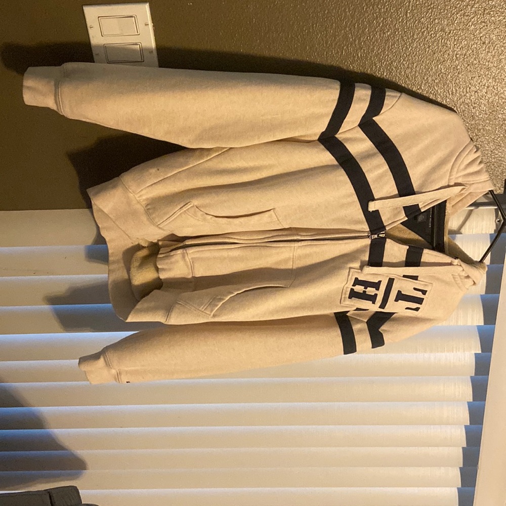 Mens Tommy Hilfiger Fleece Lined Zip up Jacket